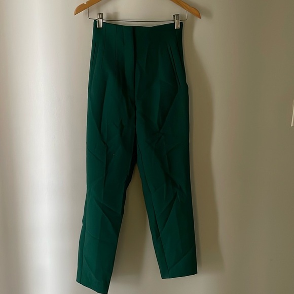 Zara green pants - Picture 1 of 5